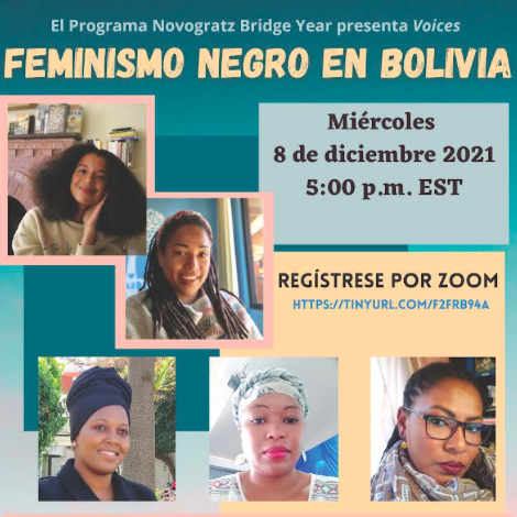 Black Feminism in Bolivia Event Flyer